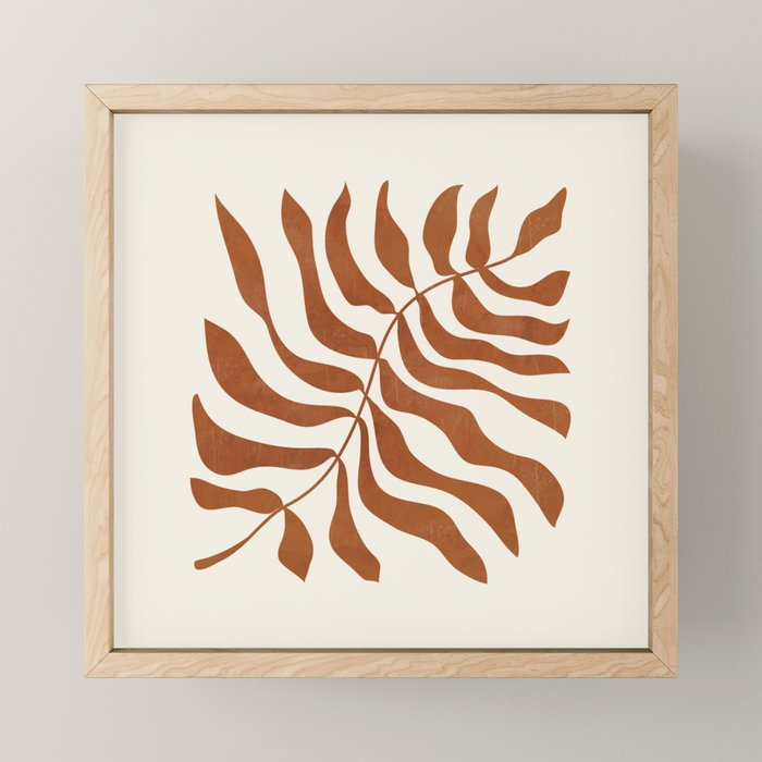 minimal plant 8 Mini Art Print Gallery Image 1