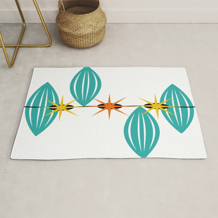 Mid-Century Modern Art 1.5 Rug Gallery Image 1