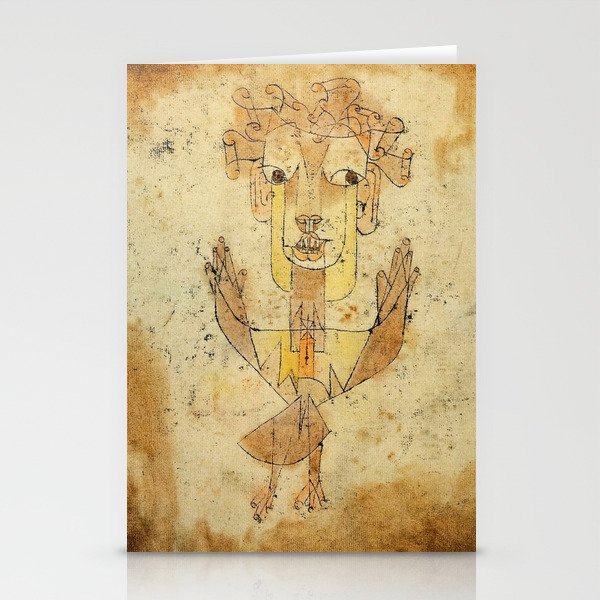  Paul Klee Angelus Novus 1920 Stationery Card Gallery Image 2