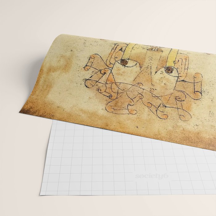  Paul Klee Angelus Novus 1920 Wrapping Paper Gallery Image 2