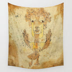  Paul Klee Angelus Novus 1920 Wall Tapestry Gallery Image 4