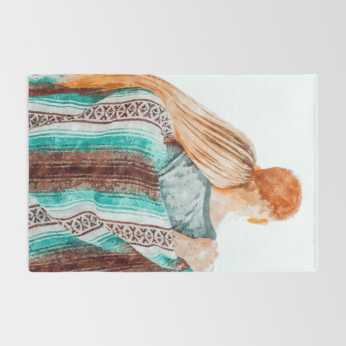 You Are My Sun, My Moon & All My Stars #painting #illustration Rug Gallery Image 2