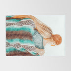 You Are My Sun, My Moon & All My Stars #painting #illustration Rug Gallery Image 2