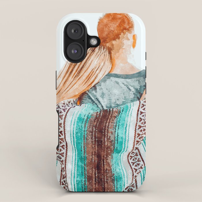 You Are My Sun, My Moon & All My Stars #painting #illustration iPhone Case Gallery Image 1