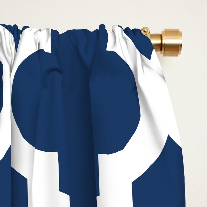 Moroccan Quatrefoil Pattern 726 Window Curtain Gallery Image 2