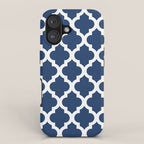Moroccan Quatrefoil Pattern 726 iPhone Case Gallery Image 1