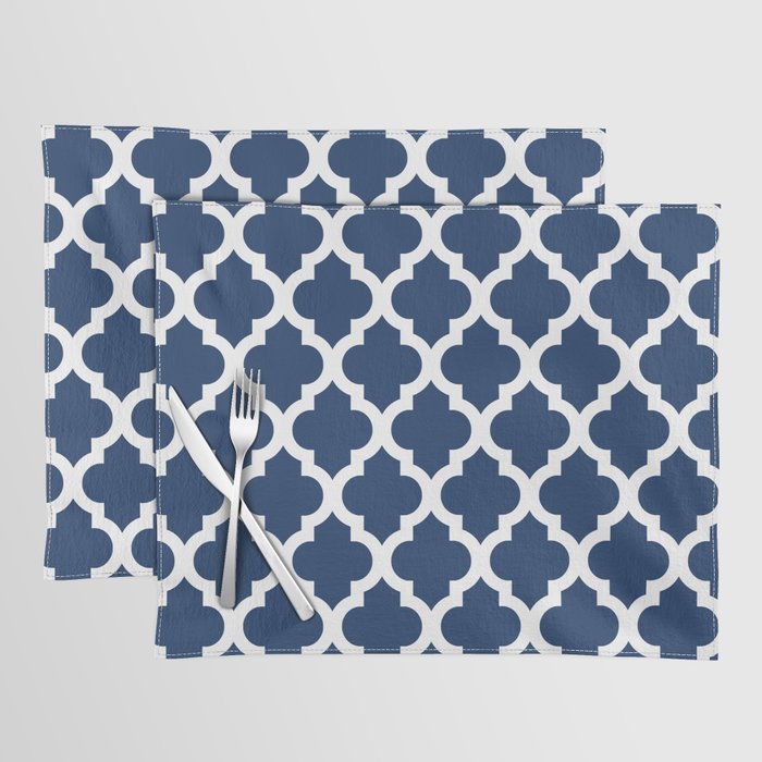Moroccan Quatrefoil Pattern 726 Placemat Gallery Image 1