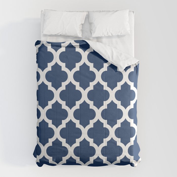 Moroccan Quatrefoil Pattern 726 Comforter Gallery Image 1