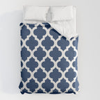 Moroccan Quatrefoil Pattern 726 Duvet Cover Gallery Image 6