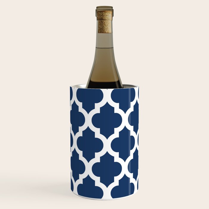 Moroccan Quatrefoil Pattern 726 Wine Chiller Gallery Image 2