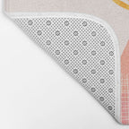 Simple Modern Tropical Bouquet Bath Mat Gallery Image 2