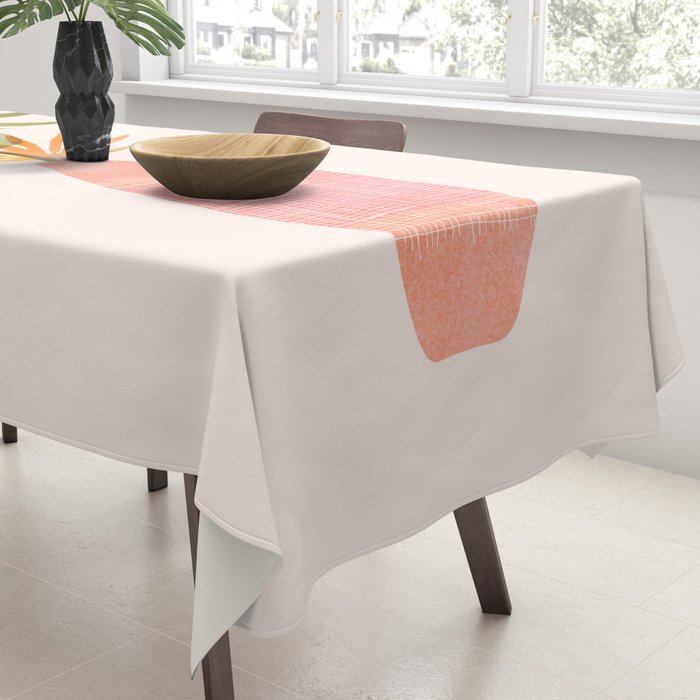 Simple Modern Tropical Bouquet Tablecloth Gallery Image 3