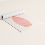 Simple Modern Tropical Bouquet Yoga Mat Gallery Image 2