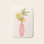 Simple Modern Tropical Bouquet Bath Mat Gallery Image 1