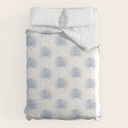 Palmetto Print - Blue Comforter Gallery Image 6