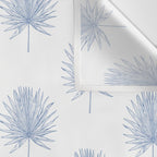 Palmetto Print - Blue Wall Tapestry Gallery Image 3