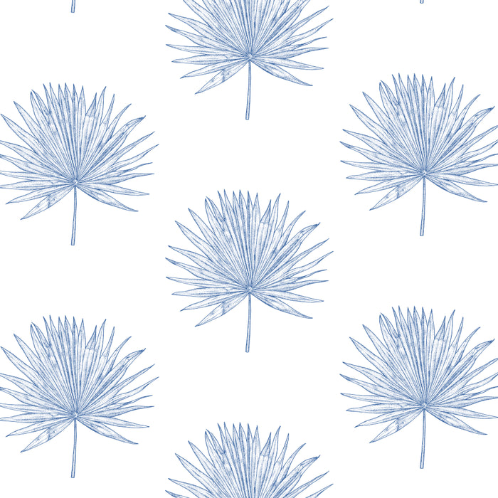 Palmetto Print - Blue Coffee Mug Gallery Image 2