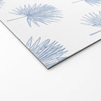 Palmetto Print - Blue Welcome Mat Gallery Image 2