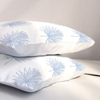 Palmetto Print - Blue Pillow Sham Gallery Image 3