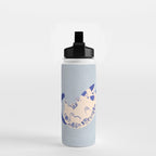 Purrcelin Cat Butt - Charming Delft Pottery Kitty Water Bottle Gallery Image 2