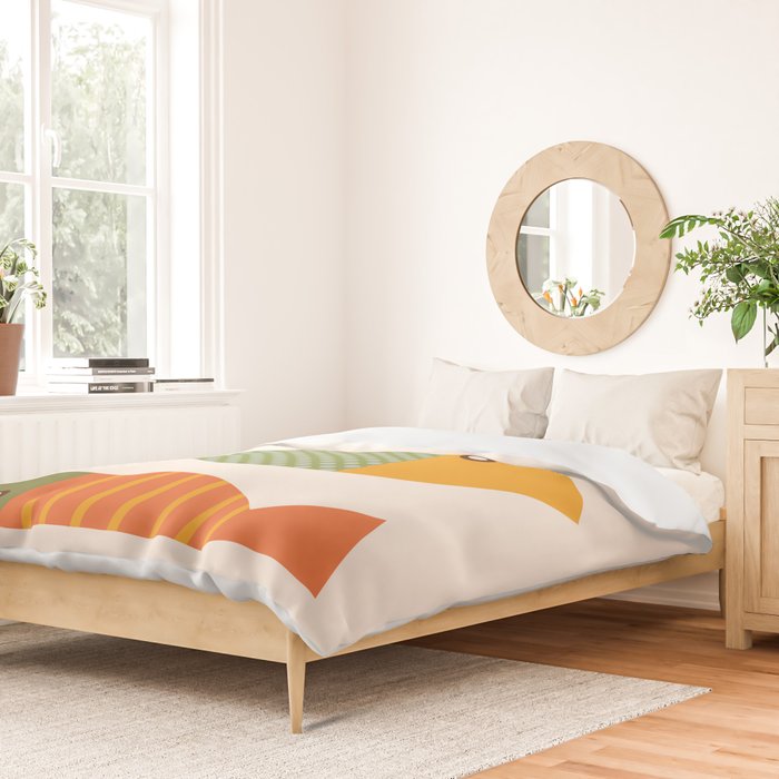 Geometrical Fish Duvet Cover Gallery Image 2