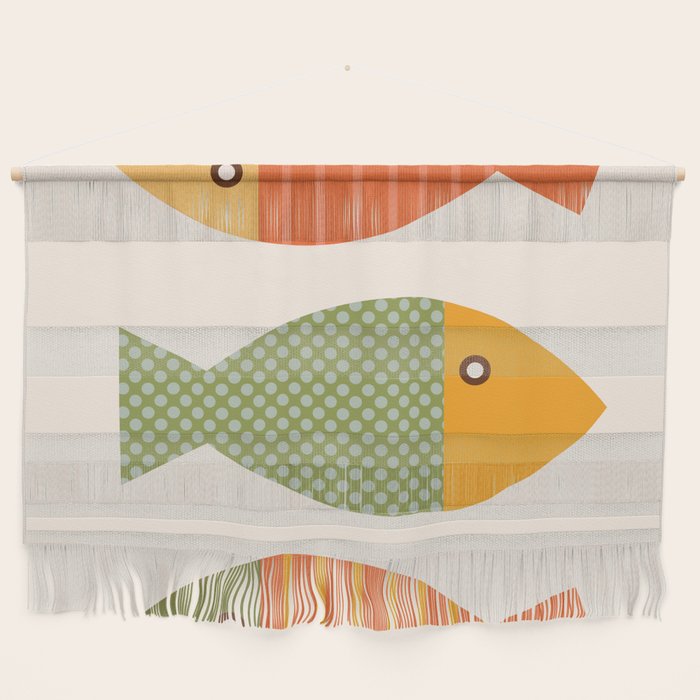 Geometrical Fish Wall Hanging Gallery Image 1