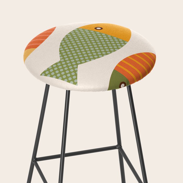 Geometrical Fish Stool Gallery Image 2