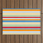 Modern Craft Spring - Roman Stripes Outdoor Rug Gallery Image 1