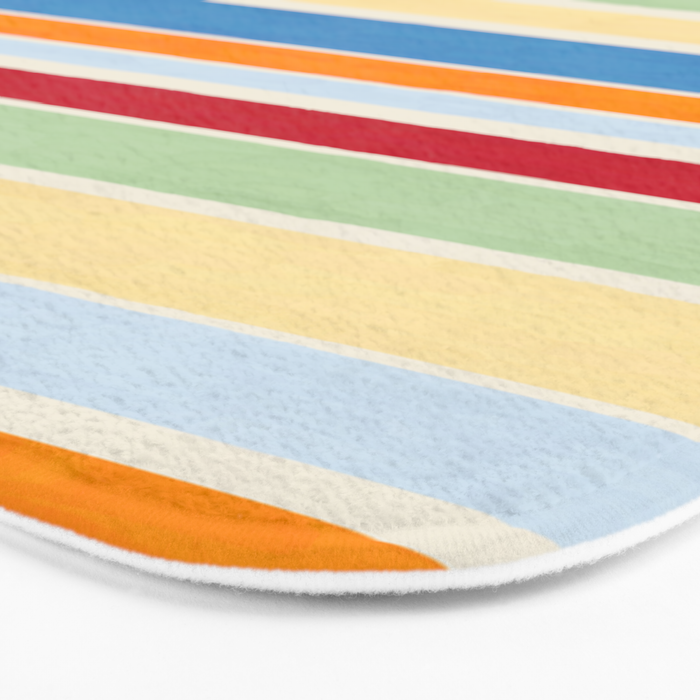Modern Craft Spring - Roman Stripes Bath Mat Gallery Image 3