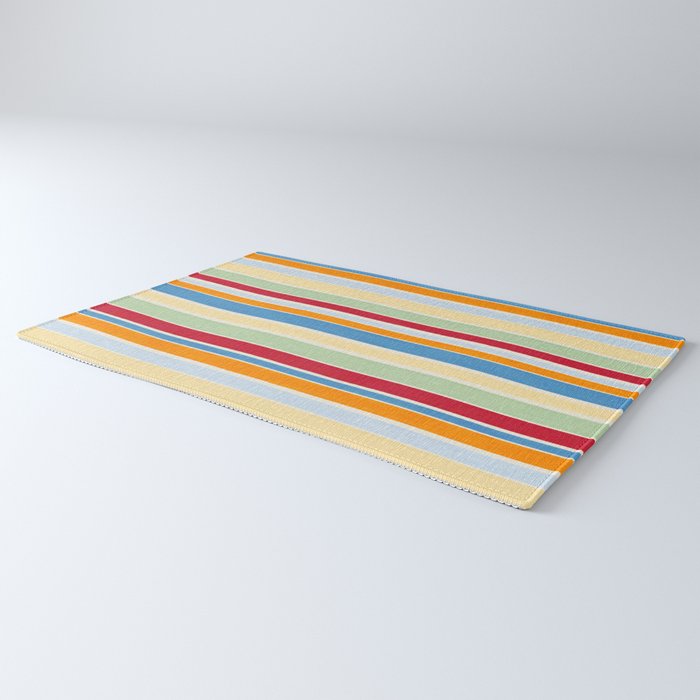 Modern Craft Spring - Roman Stripes Rug Gallery Image 3