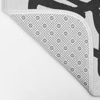 A Family Of Five White Background Bath Mat Gallery Image 2