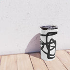 A Family Of Five White Background Travel Mug Gallery Image 4