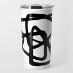 A Family Of Five White Background Travel Mug Gallery Image 1