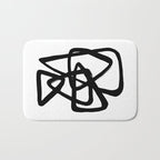 A Family Of Five White Background Bath Mat Gallery Image 1