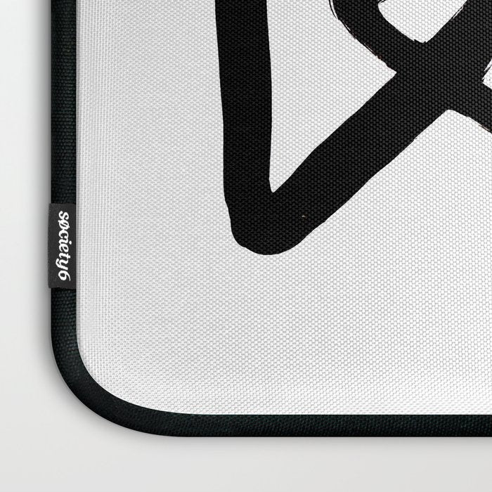 A Family Of Five White Background Laptop Sleeve Gallery Image 3