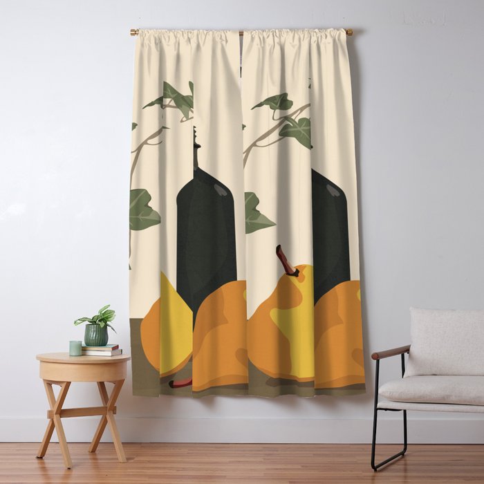 Still Life Art III Window Curtain Gallery Image 5