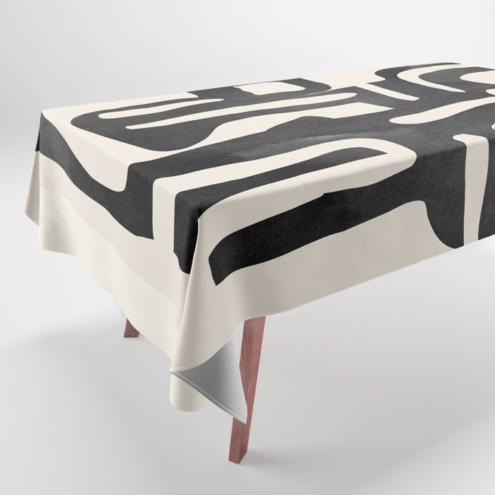 Modern Abstract Shapes 34 Tablecloth Gallery Image 1