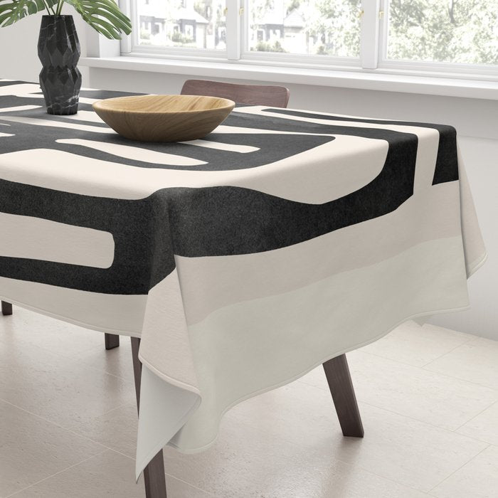 Modern Abstract Shapes 34 Tablecloth Gallery Image 3