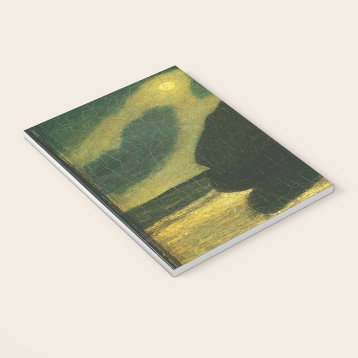 "Moonlit Cove" by Albert Pinkham Ryder (1880) Notebook Gallery Image 3
