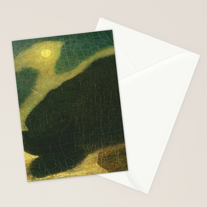 "Moonlit Cove" by Albert Pinkham Ryder (1880) Stationery Card Gallery Image 2