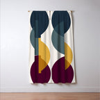 Geometric Harmony II Window Curtain Gallery Image 3