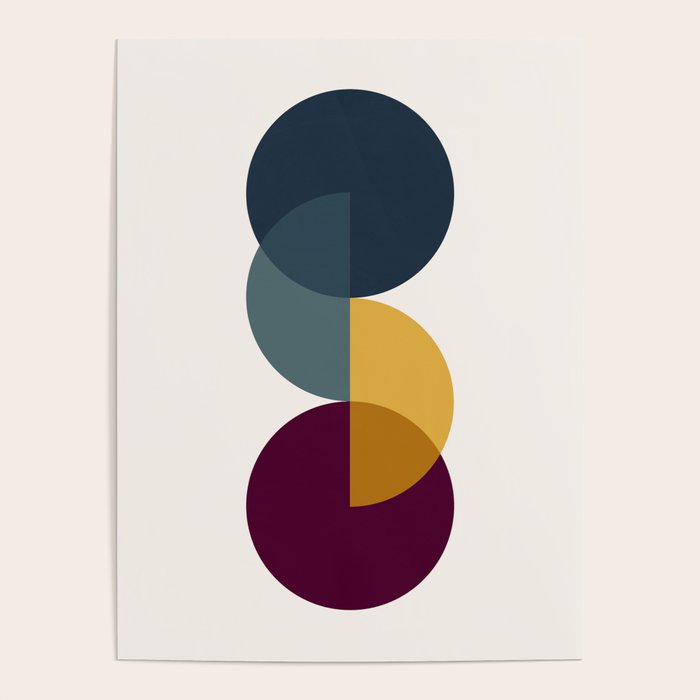 Geometric Harmony II Poster Gallery Image 1