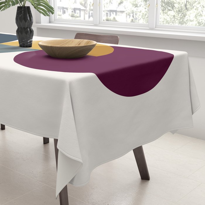 Geometric Harmony II Tablecloth Gallery Image 3