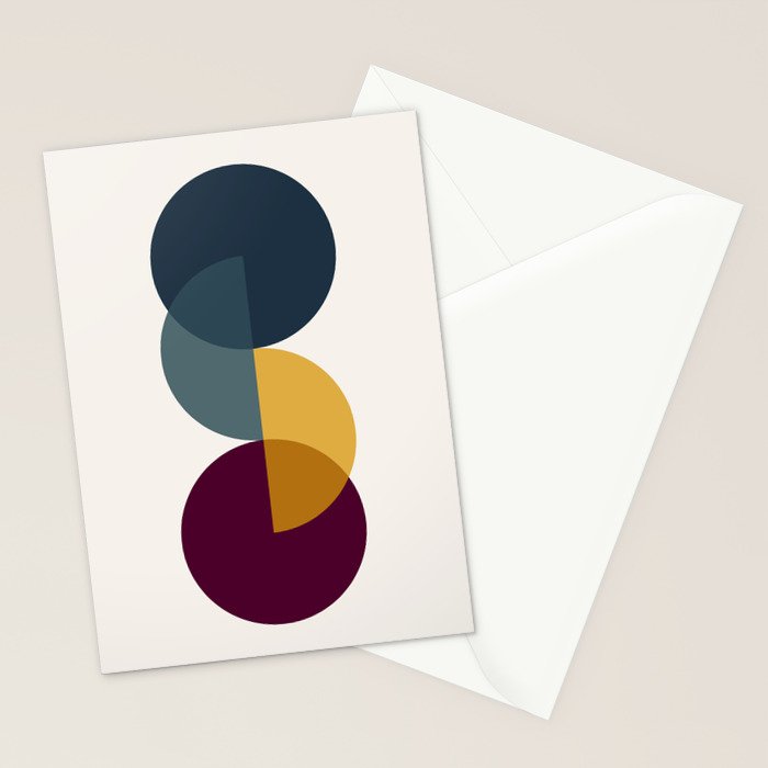 Geometric Harmony II Stationery Card Gallery Image 2