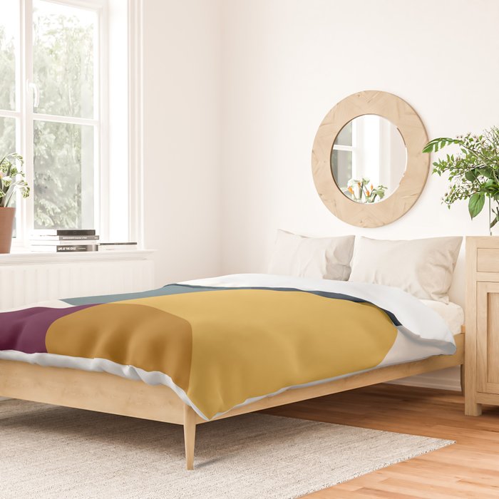 Geometric Harmony II Duvet Cover Gallery Image 2