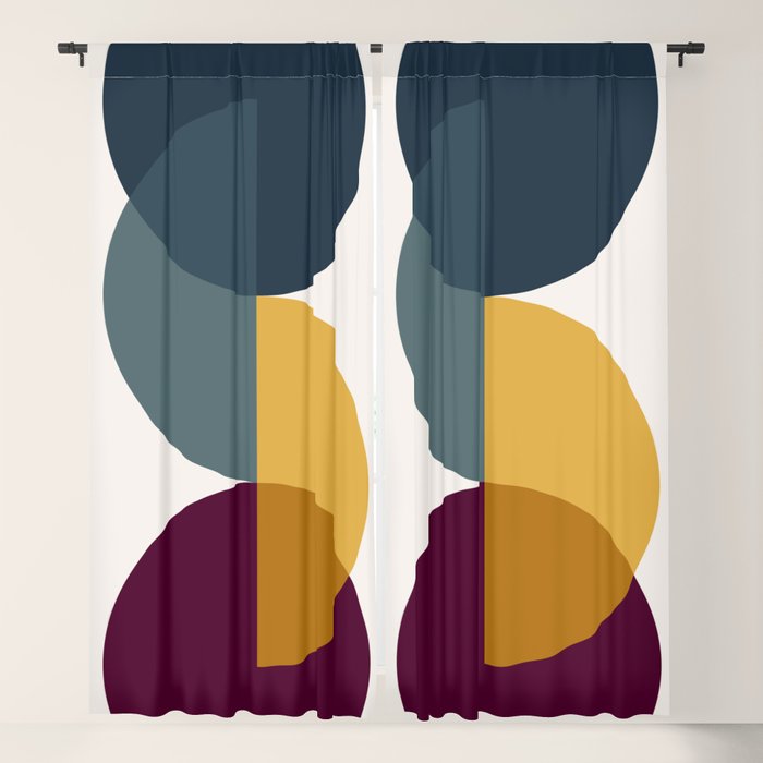 Geometric Harmony II Window Curtain Gallery Image 5