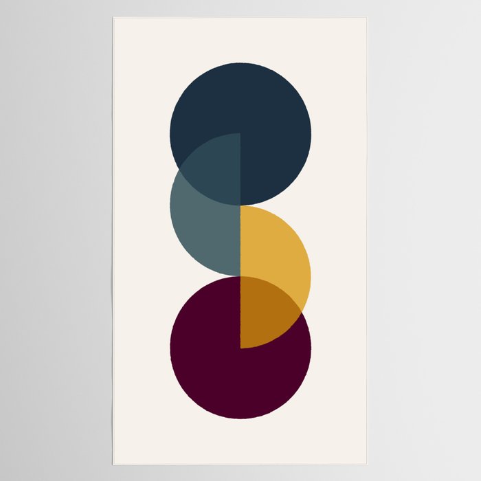 Geometric Harmony II Tablecloth Gallery Image 2