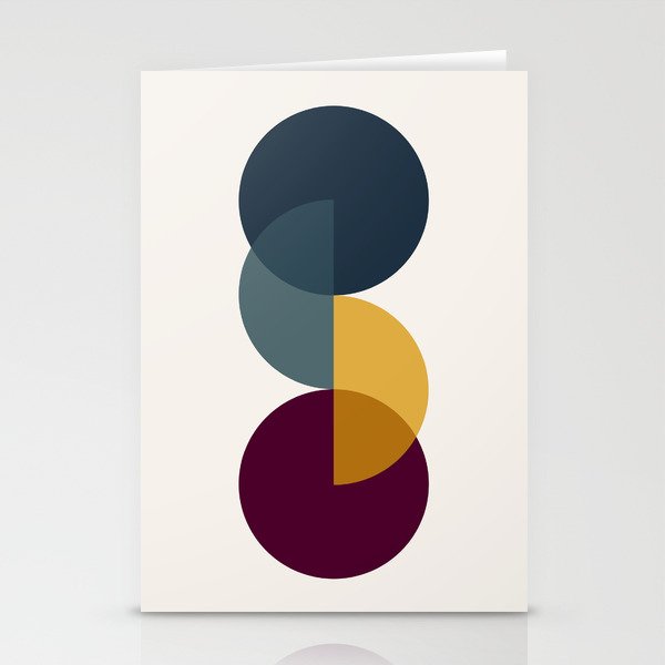 Geometric Harmony II Stationery Card Gallery Image 1