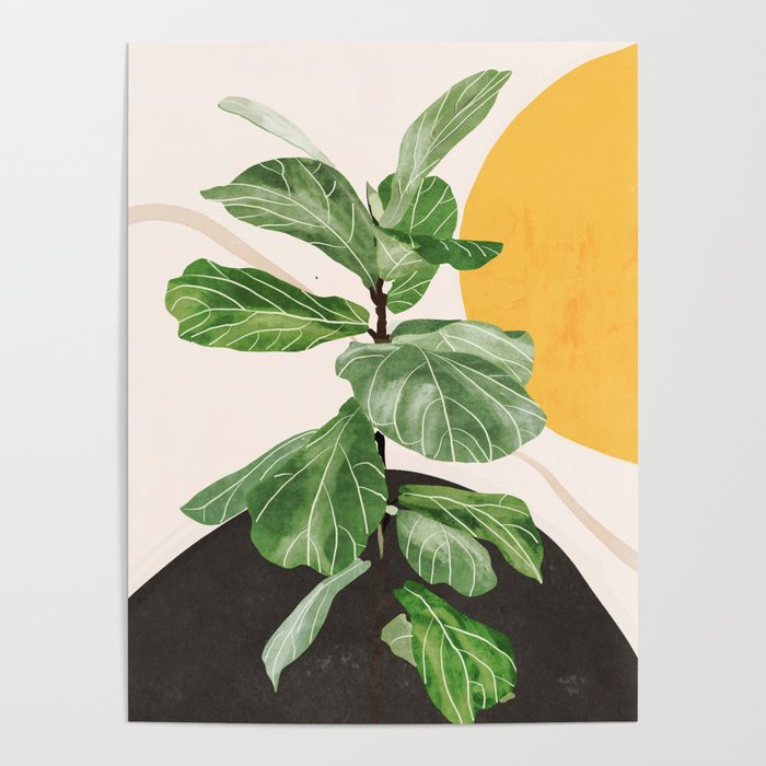 Abstract Art / Plant 2 Poster Gallery Image 4