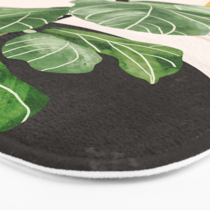 Abstract Art / Plant 2 Bath Mat Gallery Image 3